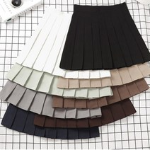 [교복몰] 베이직 스커트 교복 원단 반티 작업복 샘플 단체티주
