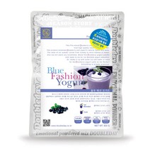 더블데이 홈카페 블루패션 블루베리 요거트 파우더 330G 800G, 1개