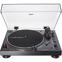 오디오테크니카 AT-LP120XUSB-BK 다이렉트 드라이브 턴테이블(아날로그 및 USB) - 블랙