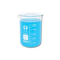 실험용 유리 비이커 비커 과학 실험 도구 500ml