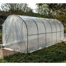 온실 조립식 비닐하우스 창문형 파이프 자재 하우스 양식장, 6x2.15x2.2m양문반투명개