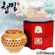 [양봉농협]청밀 도자기 토산꿀 선물세트 2kg, 단품, 단품
