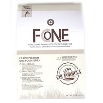 FCONE 에프씨원 하이포알러제닉 인도어 애견사료 500g 오리현미-체질관리, 단품