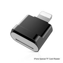 아이폰SD카드리더기 스마트폰 OTG 데이터 전송 otg 어댑터 mini micro sd tf 카드 리더 ios 14 13 12 위 시스템 iphone 13 12 11 151, 검은색, 02 BLACK
