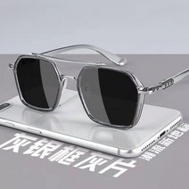 편광 스퀘어 메탈 선글라스 여자 및 남자 2022 트렌드 제품 폴라로이드 자동차 운전 안경 더블 빔 Oculos Masculino107079
