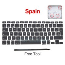 교체용키보드 노트북키보드수리 Macbook Air A1369 A1466 Pro Retina A1425 A1502 2012 년용 도구가 있는, 한개옵션2, 03 Spain, 한개옵션1