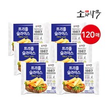 [동원] 소와나무 트리플 슬라이스치즈 360g 120매 (20매x6개), 상세페이지 참조