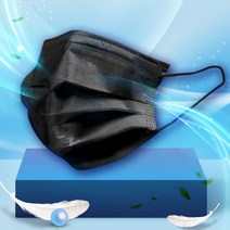 국내산 덴탈마스크 블랙3겹 50매 고급원단 비말차단용 오늘생산 재구매200% 즉시발송 하루생기