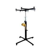 천장 작업 에어컨 전동 공조 리프트 천정 조명 설치, 핸드 크랭크 4m 하중 150kg