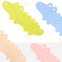 욕실 욕조 미끄럼방지매트 발매트 악어 논슬립매트, 악어욕실매트(블루)