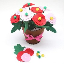 어버이날 종이카네이션diy 화분만들기세트 제작 재료 예쁜 diy키트 이쁜 5월 가정의달 꽃만들기 취미 수제