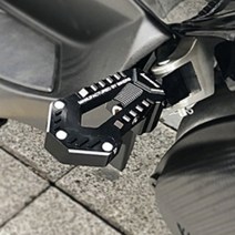 2021 nmax125 튜닝 바이커스 리어 스텝 탠덤 발판 야마하 엔맥스 BIKERS, Black - 블랙