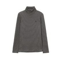 21FW 블랙 스트라이프 긴팔티셔츠 HSTS1D031BK