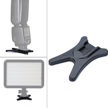 핫슈 스탠드 스트로보 플래쉬 마이크 조명 거치대 LED, 상세페이지 참조, 상세페이지 참조