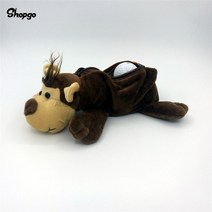 [크기 6-7 개] 사랑스러운 동물 작은 골프 공 가방 매달려 지퍼 스포츠 용품 마스코트 참신 귀여운 선물, monkey