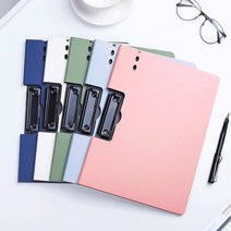 가로 세로 A4 클립보드 6컬러 서류철 화일, 세로형, 카키