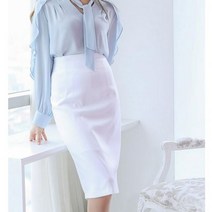 스커트홀릭 SK2828 마이크로 공택 뉴 스트라이프 H라인 스커트 치마