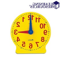 어린이집 학습교구 선생님수업용 큰시계모형 촉감자극 수놀이 DQ