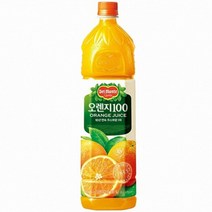 델몬트 오렌지100 주스, 1.5L, 12개