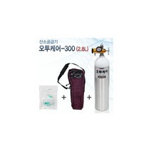 휴대용 산소공급기 오투케어300 2.8L 알미늄산소세트