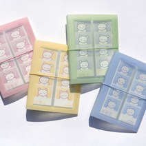 데코포켓 파일 앨범 바인더 보관 수납 인생 네컷 4컷 사진 스티커 6컷 -735056NH, 딜라이트몰 블랙
