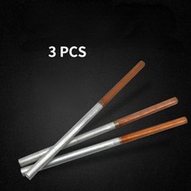 각관조인트 냉동 파이프 조인트 액세서리에 대 한 3PCS 냉장고 파이핑 라운드 튜브 용접 구리 및 알루미늄 OD8mm thick1mm