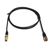 메카 SMA 연장케이블 RP-SMA 역방향0.5M-50M RG-174, 20m, 1개