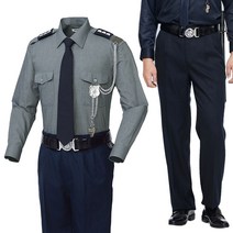 추동 경비복 상의 하의 별매 경비복 05 다크그레이 바지-T-19P-곤색 M~4XL 긴팔 셔츠 티뷰크