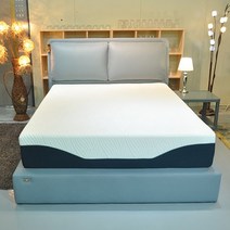 마랑 이태리 통가죽 콤비 침대프레임 (주문제작 가능)-아쿠아, 상세페이지 참조