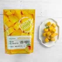 델파이팜 냉동 애플망고 다이스 5kg (1kg x 5팩) 아이스 망고 얼린망고, 5개, 1KG