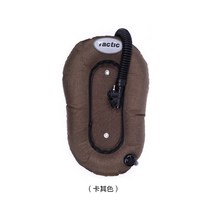 백플레이트 부력조절기 다이빙, 47.카키색 옷감+핑크 탄소 섬유판