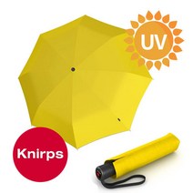 포커시스 [Knirps] 크닙스 A.200 3단 자동 우산 (양산 겸용)_옐로우 / KNS-9572001351