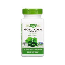 네이처스웨이 고투콜라 허브 475mg 180베지캡슐