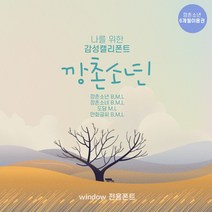 다온폰트 타이핑치는 캘리그라피 깡촌소년 6개월 쿠폰(윈도우전용), DAON KANGCHON BOY / 6