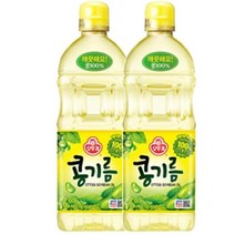 오뚜기 콩기름 부침 튀김 요리유 부침 튀김 요리유 0.5L, 2개