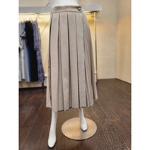 지컷 멀티 플리츠 롱 스커트 7222335002 뉴코아일산