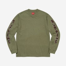 티셔츠 슈프림 컷 아웃 롱슬리브 탑 올리브 - 22FW Supreme Cut Out L/S Top Olive