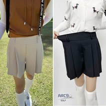 여성 골프 매직 밴딩 큐롯 팬츠 뱃살 쏙 주름 치마바지 빅사이즈 밴딩 연습복 골프웨어 바지 (55-88)