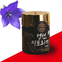 정선 약도라지청 100% 4병 8병 강원도 흑 도라지진액, 8병 (각 100g)