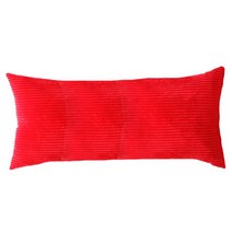 라탄원형방석 둥근방석 큰방석 스트라이프 코듀로이 바디 쿠션 커버 50x70CM 50x100CM 50x120CM 플러시 아이솔메틱 침구 건강한 표준 긴 베개 케이스, [07] 50x152cm, [06] Hot Pink