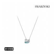 [스와로브스키] [/본사정품] ICONIC SWAN 블루 로듐 네크리스 5512094