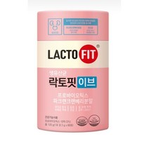 종근당 여성유산균 락토핏 생유산균이브 질유산균 우먼유산균 120g 60포, 1개