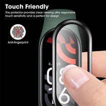 텐터 우레탄창 제약 천막사 9D 화면 보호기 Xiaomi mi 시계 7 6 5 4 전체 커버 부드러운 유리 Xiaomi Miban, 04 4개 낱개구성 _04 For Mi Band 7