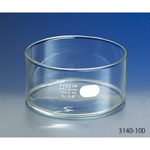 결정접시 유리증발접시 180ml-2500ml 파이렉스배양접시 1개, 3140-190(2500ml)