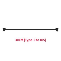 입문용드론 미니드론 포켓드론 dji mavic 3air 2mini 2mini 3 pro drone type-c micro-usb ios 연결 데이터 라인 용 1530cm 원격, 30cm iOS