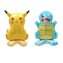 피카츄 꼬부기 미니스탠딩 은박풍선 포켓몬풍선