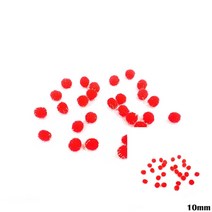 폼폼이 인형부자재 만들기재료 솜방울 칼라솜 10MM 칼라방울 인형만들기, 하늘