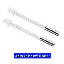 2pcs CR-6 SE 100K 열 온도 센서 XH2.54 터미널 3D 프린터 부품 24V 40W 90mm 카트리지 히터 CR6, [02] 2pcs Heater