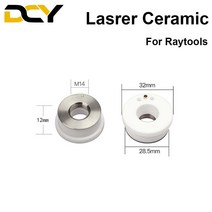 DCY 레이저 세라믹 32mm/ 28.5mm OEM Raytools Lasermech Bodor 노즐 홀더 파이버 커팅 헤드 용, 한개옵션0