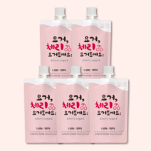 정동목장 유산균 가득한 타트체리 요거트 식사대용, 120ml, 5팩
